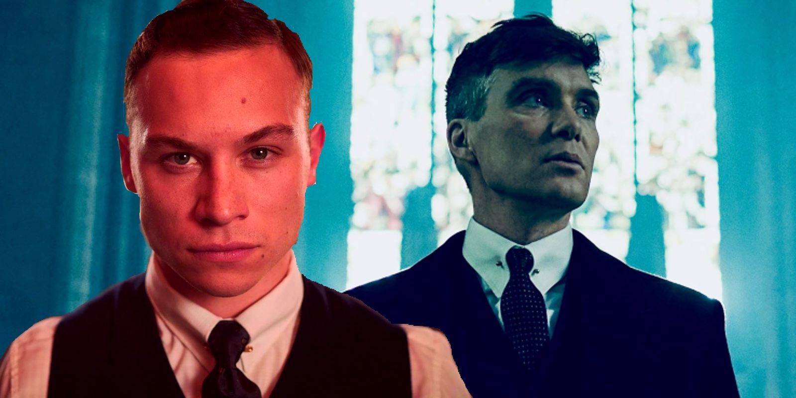 Michael Gray and Tommy Shelby